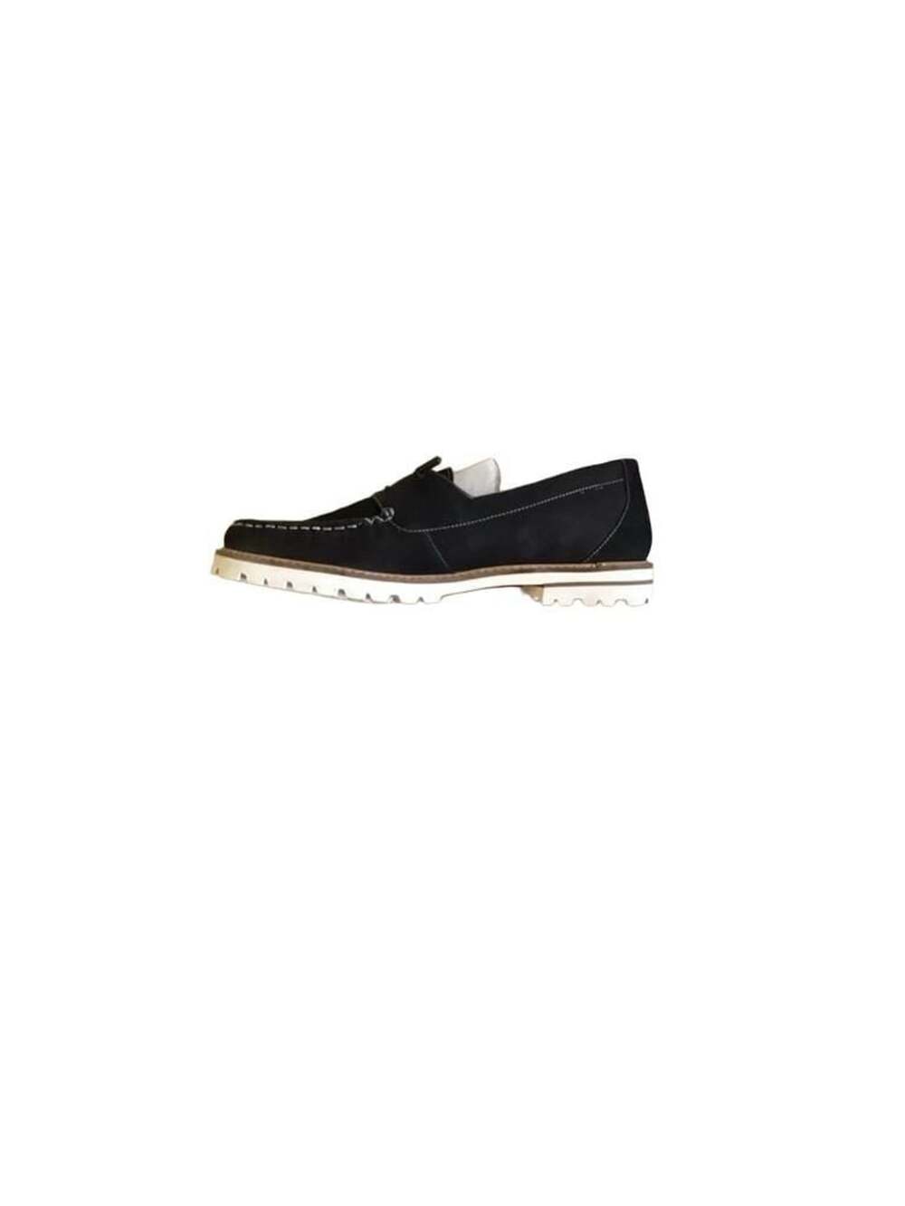 Trotters Farah Size 11 M Black Nubuck Loafers